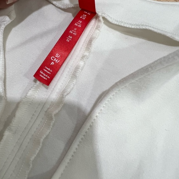 Spanx The Perfect Tie-Waist Top (No Belt) Peplum‎ Classic Tulip Top Blouse - Picture 8 of 8